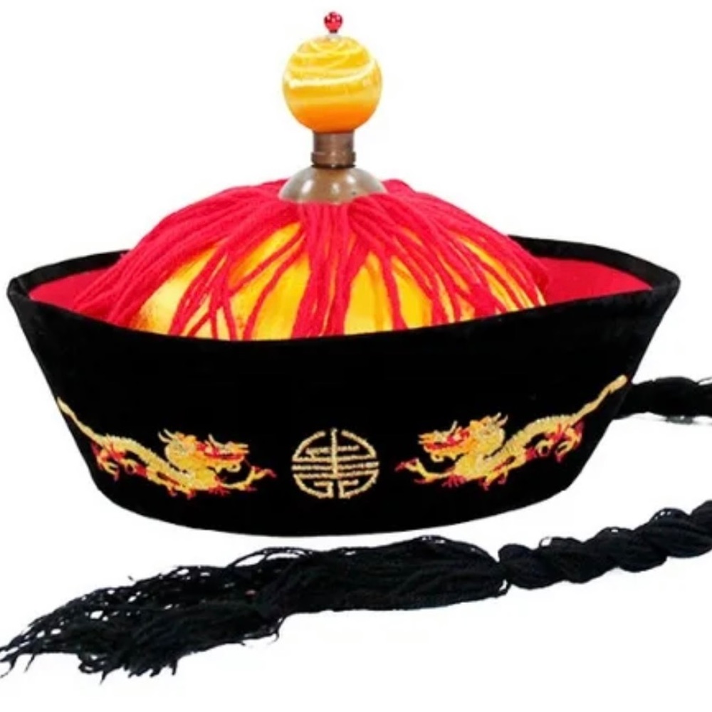 Royal Dragon Emperor hat for Halloween costume